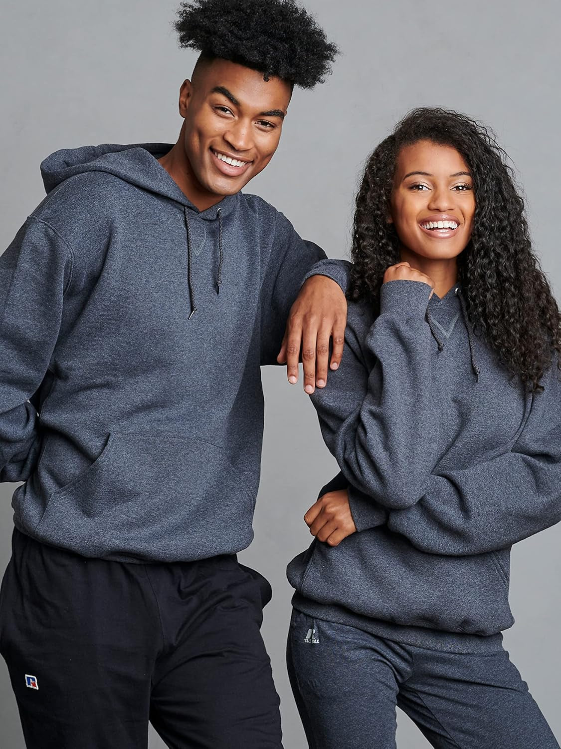 Men'S Dri-Power Fleece Hoodies, Moisture Wicking, Cotton Blend, Relaxed Fit, Sizes S-4X