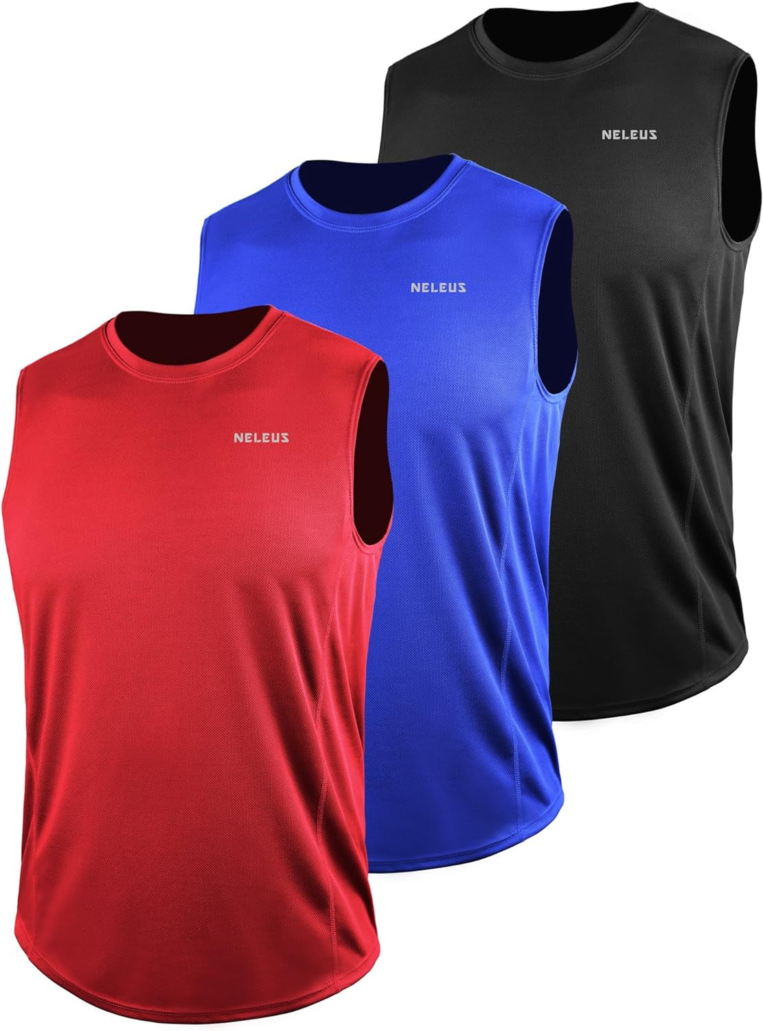 Men'S Dry Fit Workout Running Muscle Tank Top