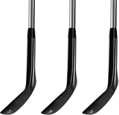 LAZRUS Premium Forged Golf Wedge Set for Men - 52 56 60 Degree Golf Wedges + Milled Face for More Spin - Great Golf Gift