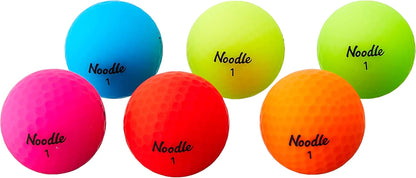 Noodle Neon Matte Color Golf Balls