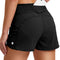 Women'S Running Shorts with Mesh Liner 3" Workout Athletic Shorts for Women with Phone Pockets
