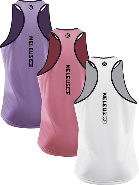 Men'S 3 Pack Running Tank Top Dry Fit Y-Back Athletic Workout Tank Tops