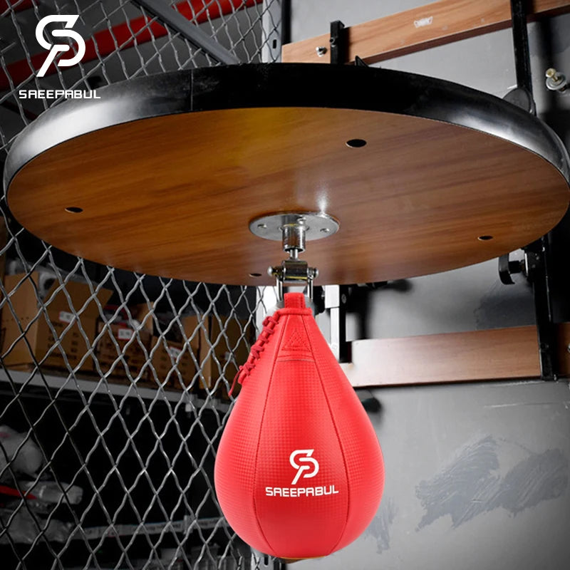 Free Shipping Boxing Speed Ball Set Fitness Boxing Pear Speed Ball Reflex Inflate Punching Speed Bag Training Ball Accessory